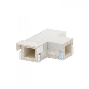 EI60 T piece for PLCS D060810 fire protection duct