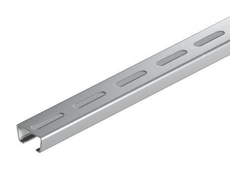 Anchor rail AMS3518, slot 16.5 mm, A2, perforated 1000 | 35 | 18 | 2 | Stainless steel | Bright, treated