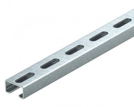 MS4022 mounting rail, heavy duty, slot 18 mm, FT, perforated 6000 | 40 | 22.5 | 2 | Hot-dip galvanised