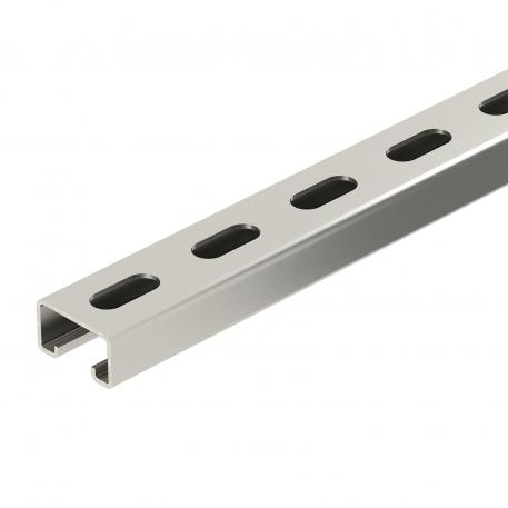 Mounting rail MS4022, heavy-duty, slot 18 mm, A4, perforated 6000 | 40 | 22.5 | 2 | Bright, treated