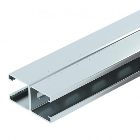 MS4182 mounting rail, slot 22 mm, double, FS, perforated   6000 | 41 | 82 | 2 | Strip galvanized