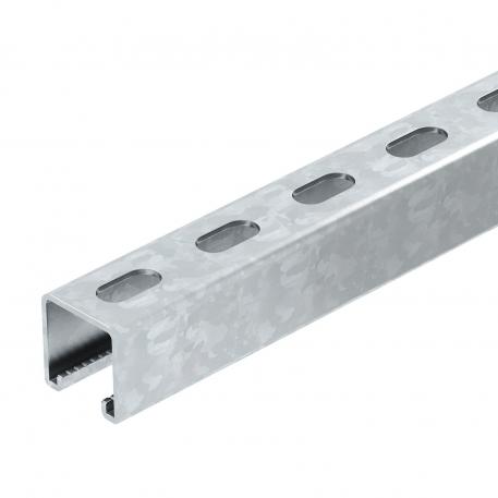 MS4141 mounting rail, slot 22 mm, FS, perforated 1000 | 41 | 41 | 2.5 | Strip galvanized