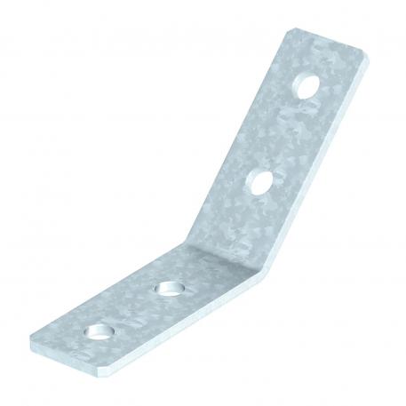 Mounting bracket, 45° with 4 holes FT