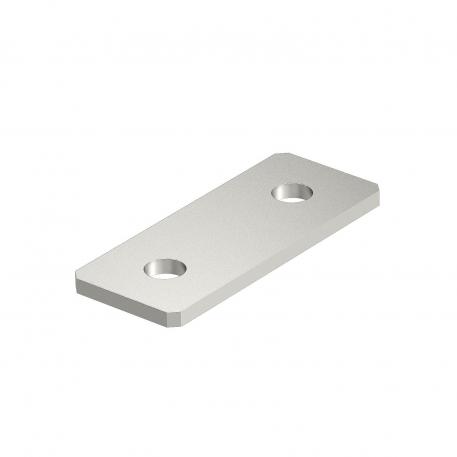 Connection plate with 2 holes A4