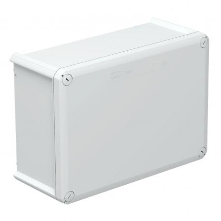 Junction box T 350, closed 267x182x110 |  | IP66 | None | Light grey; RAL 7035