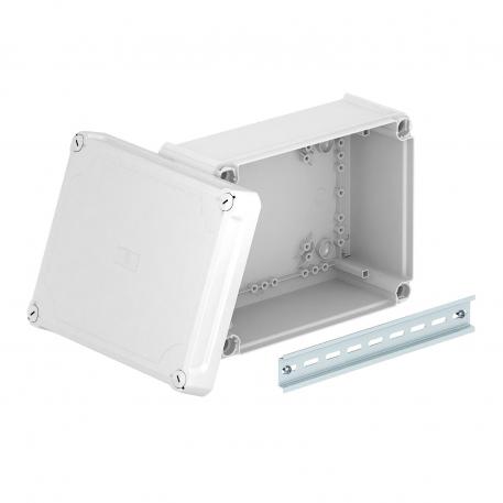Junction box T250, closed, elevated cover 225x173x102 |  | IP66 | None | Light grey; RAL 7035
