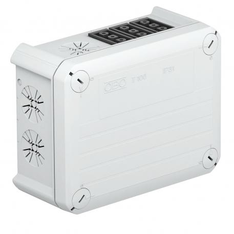 Junction box T 100, with Wieland socket 2s