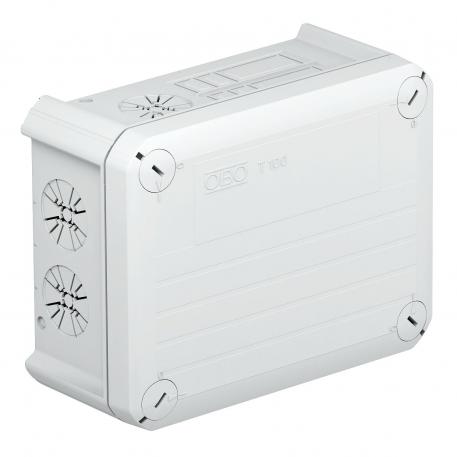 T100 junction box, without Wieland socket, 3–5-pin