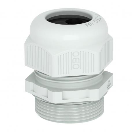 Cable gland, metric thread with multi-way seal insert, light grey 3 |  | M25 x 1,5 | no | Light grey