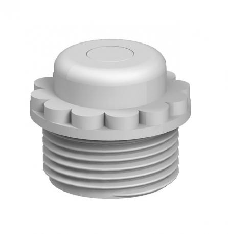 Screw-in nipple, metric thread, with perforation membrane M16