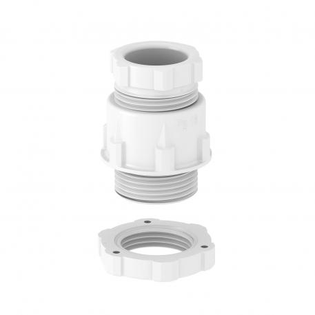 Cone cable gland, PG thread, light grey Pg 16