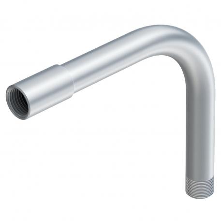Aluminium pipe bend, with thread M16x1,5 | 