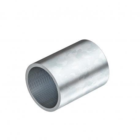 Electrogalvanised steel sleeve, with thread 27.5 | 25 | M25x1,5