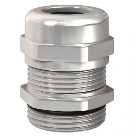 Cap nut cable gland, EMC spring contact, metric thread, nickel-plated  |  | M20 x 1,5 | no | 