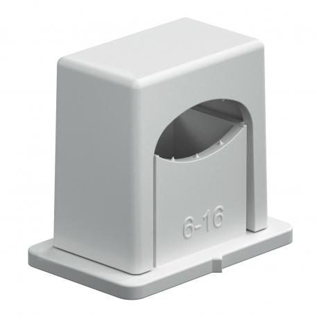 Pressure ISO clip 3050, single, light grey 6 | 16 | Light grey; RAL 7035