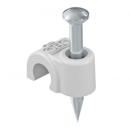 ISO nail clip 2010, light grey 25 | 10 | 2,0x25 | Light grey; RAL 7035