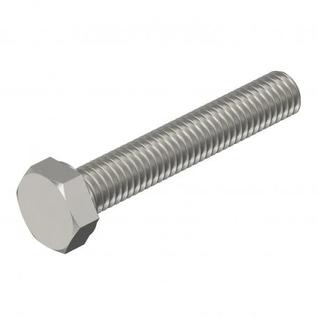 Hexagonal bolt DIN 933 A4 10 | 60 | 17 | 10 | Stainless steel