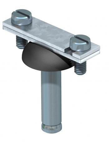 Spacer for flat conductor, with steel spreading anchor Ø 10  | max. FL30