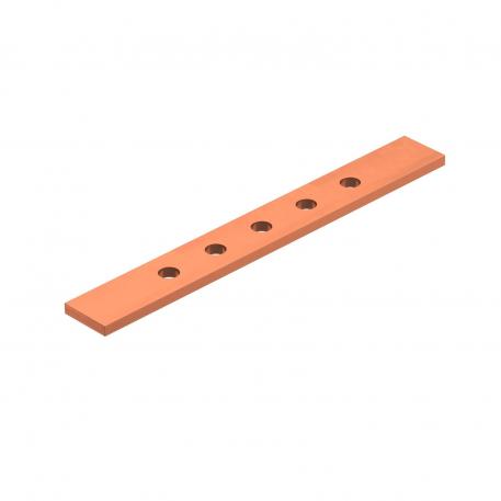 Earthing rail for UF separation point 240 | Copper | 