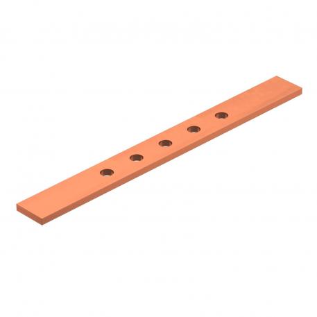 Earthing rail for UF separation point 290 | Copper | 