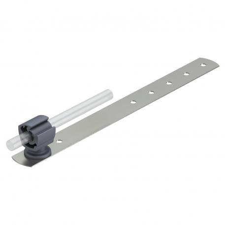 Roof conductor holder for tiled and slated roofs