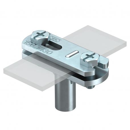 Cable bracket for flat conductors 40 x 4 mm flat
