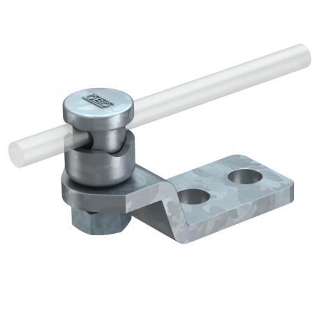 Connection and end piece with connector and pressure trough  | H/100 | Rd 8-10