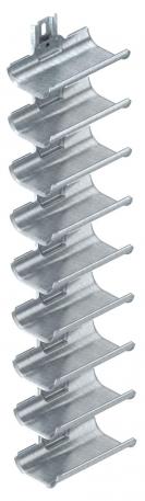 Cable support trough, 9x, with fastening rail