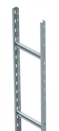 Vertical ladder SLL 60, medium duty, 6 m CPS4 FS