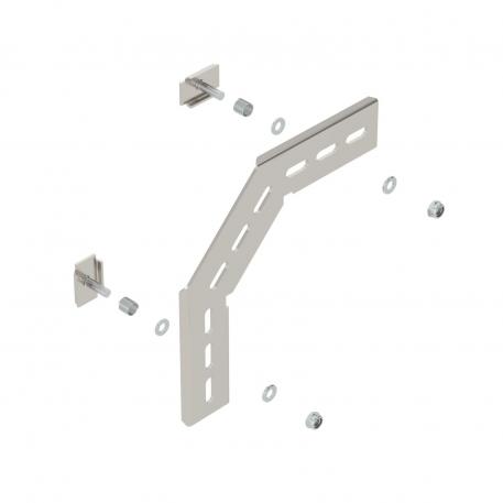 90° mounting angle A2 Stainless steel | Bright, treated