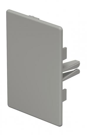 End piece, trunking type WDK 60090 90 | 60 | 90 | Stone grey; RAL 7030