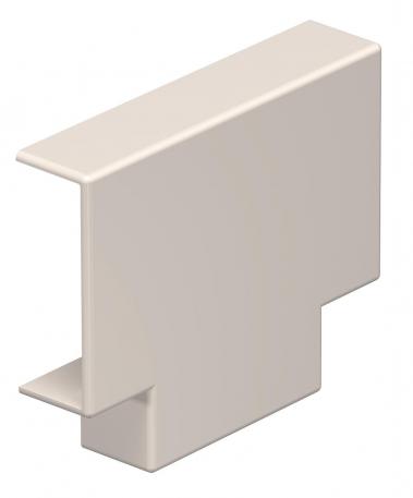 T piece cover, for trunking type WDK 10030 55 | 44 | 30 | Cream; RAL 9001