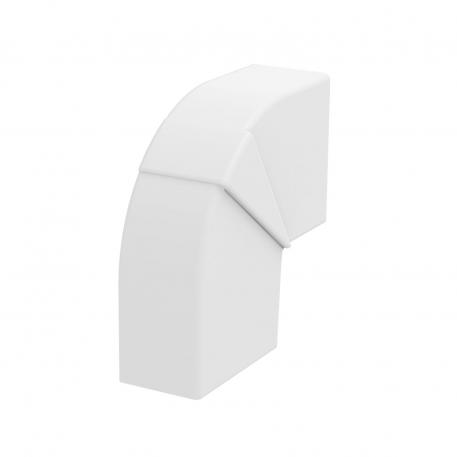 Flat angle cover, for trunking type WDK 12022 39 |  | Pure white; RAL 9010