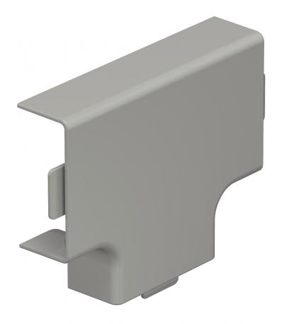 T piece cover, for trunking type WDK 15040 83 | 74 | 40 | Stone grey; RAL 7030