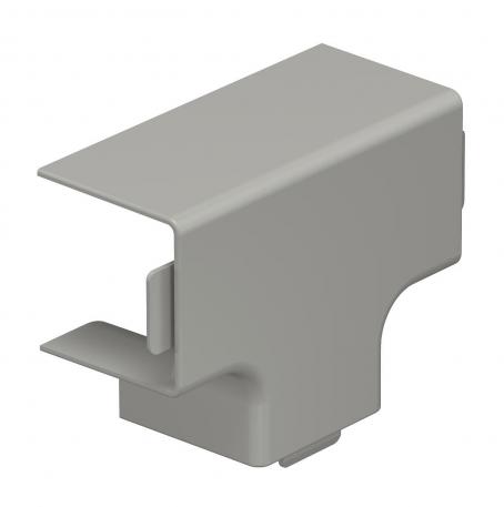 T piece cover, for trunking type WDK 30030 50 | 39 | 30 | Stone grey; RAL 7030