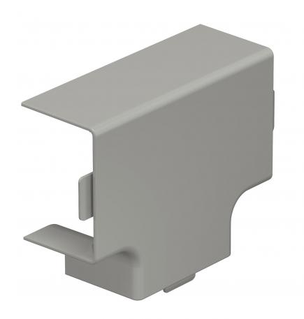 T piece cover, for trunking type WDK 30045 88 | 68 | 45 | Stone grey; RAL 7030