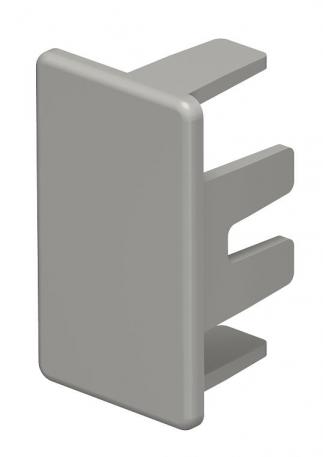End piece, trunking type WDK 20035 35 | 20 | 35 | Stone grey; RAL 7030