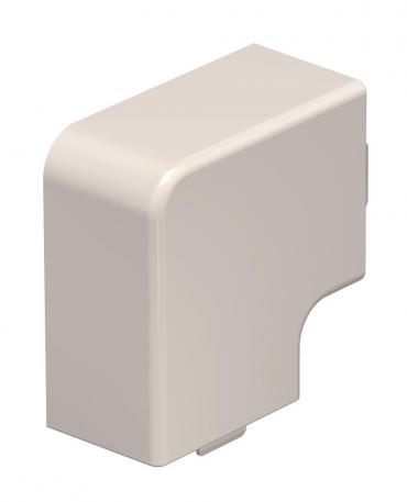 Flat angle cover, trunking type WDK 30045  | 45 | Cream; RAL 9001