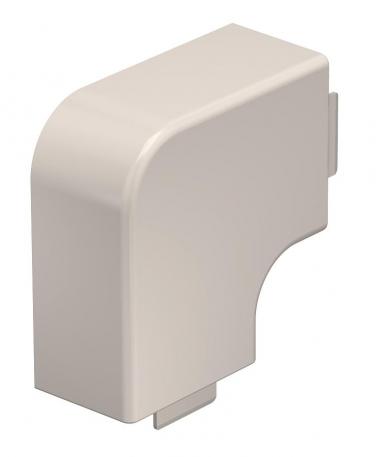 Flat angle cover, trunking type WDK 40060  | 60 | Cream; RAL 9001