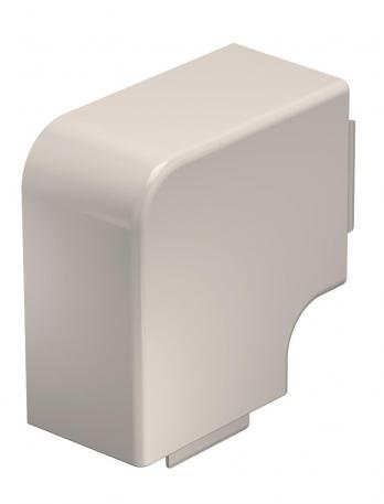 Flat angle cover, trunking type WDK 60090  | 90 | Cream; RAL 9001