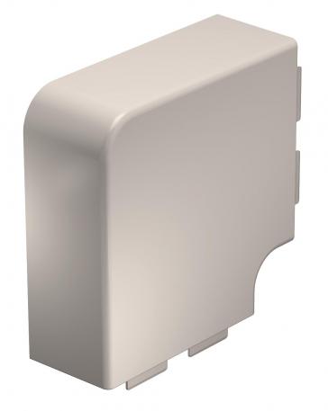 Flat angle cover, trunking type WDK 60130  | 130 | Cream; RAL 9001