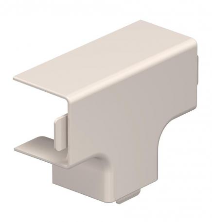 T piece cover, for trunking type WDK 25025 68 | 48 | 25 | Cream; RAL 9001