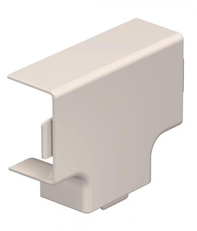 T piece cover, for trunking type WDK 25040 83 | 63 | 40 | Cream; RAL 9001