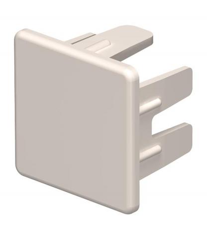 End piece, trunking type WDK 25025 25 | 25 | 25 | Cream; RAL 9001