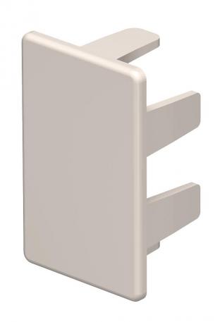 End piece, trunking type WDK 25040 40 | 25 | 40 | Cream; RAL 9001