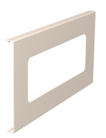 Cover for triple accessory mounting box for WDK trunking, trunking height 150 mm