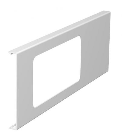 Cover for double accessory mounting box for WDK trunking, trunking height 110 mm 300 | Pure white; RAL 9010