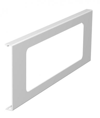 Cover for triple accessory mounting box for WDK trunking, trunking height 110 mm