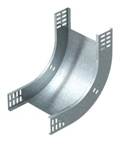 90° vertical bend, rising, 60 FT 100 | Steel | Hot-dip galvanised