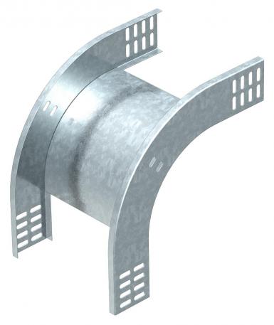 90° vertical bend, falling 60 FS 100 | Steel | Strip galvanized